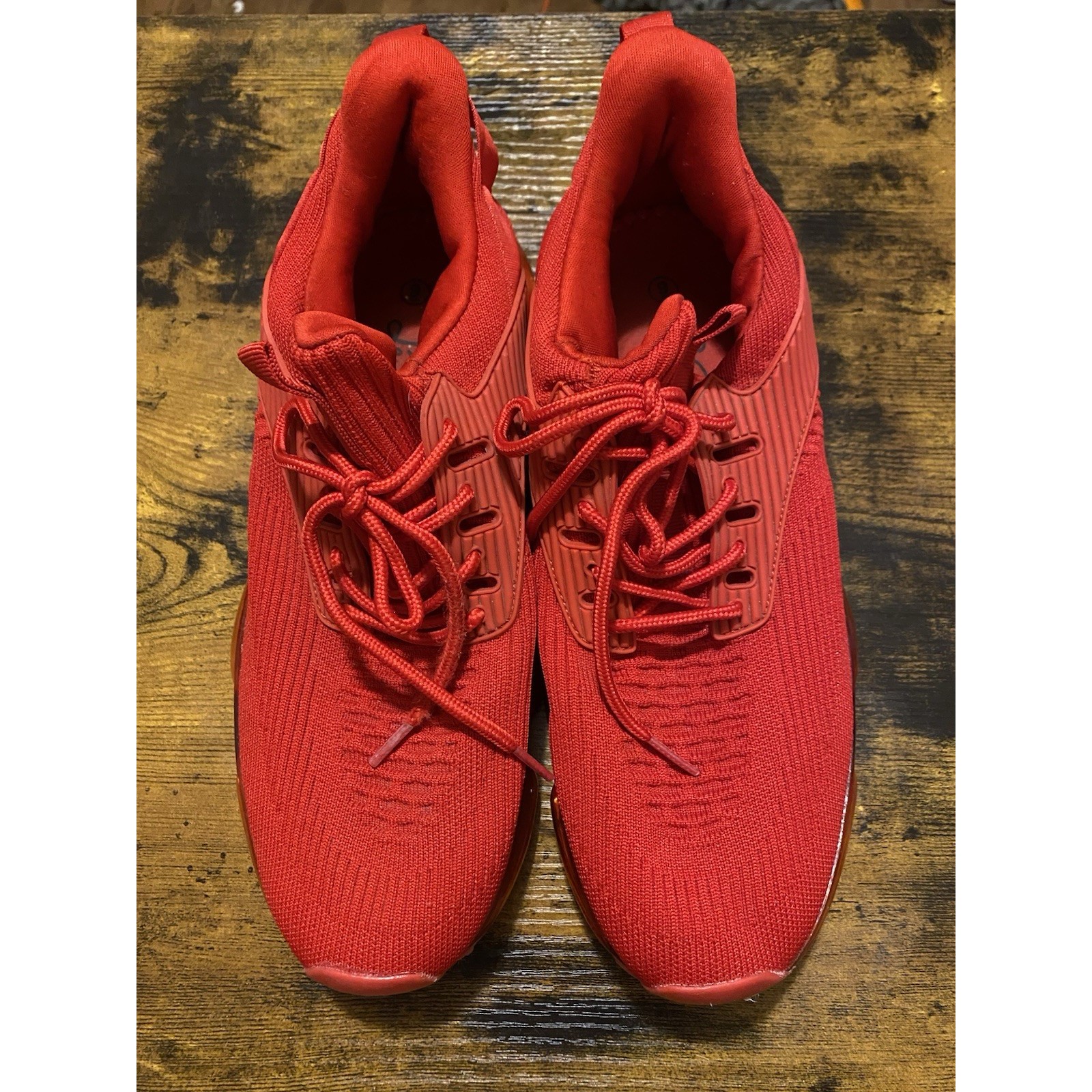 Red La Sheelah Brand Sneakers